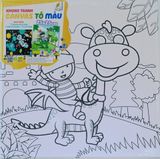  Khung Tranh CanVas Tô Màu 25x25cm-Colormate 