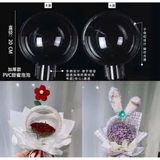  Bóng mica trong suốt bó hoa 20cm 