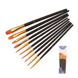  Bộ 10 cây cọ vẽ màu nước chất liệu nylon 