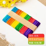 Que Gỗ Dẹt Màu 