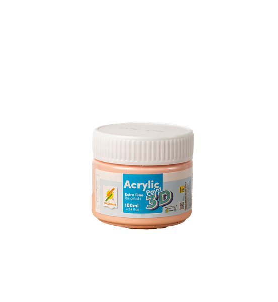  Chai màu vẽ Acrylic Paint 3D 100ml-Colormate 
