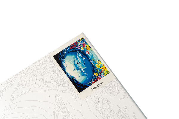  Tranh Tô Màu Số Hoá Dolphin A3-Colormate 