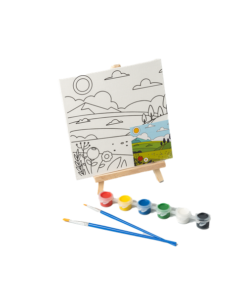  Canvas tô màu kèm giá vẽ 