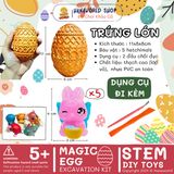  ĐỒ CHƠI KHẢO CỔ HATCHIMALS LỚN 