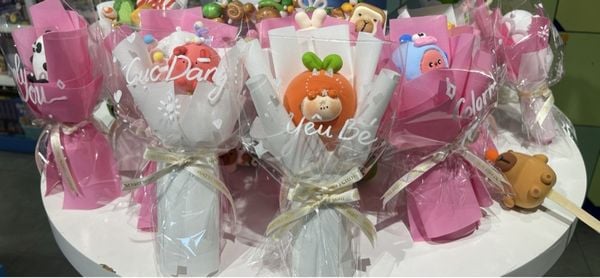  Bó 1 hoa đất sét 