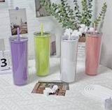  Bình nước 2 lớp hình trụ 720ML 