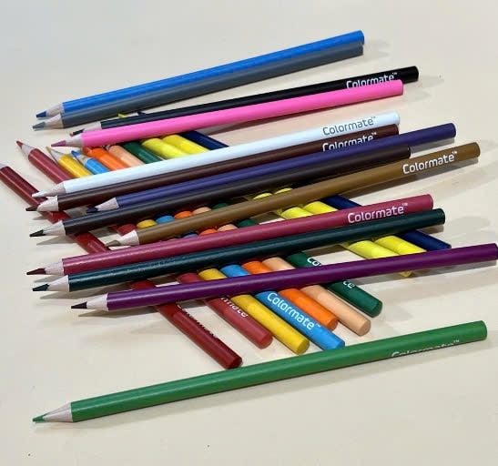  Bút chì màu 12 cây thường (không hộp) 