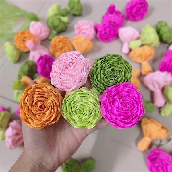 Giấy nhún làm hoa TQ 