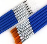  Bộ 6 cây cọ vẽ màu nước đầu nhọn 
