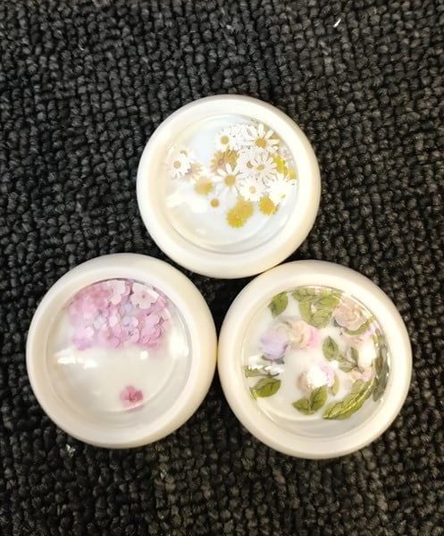  Hoa bột gỗ resin 7 màu 