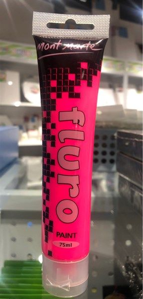  Chai Màu Acrylic Fluro 75ml Hồng 