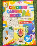  Tập tô màu canvas A4-Colormate 