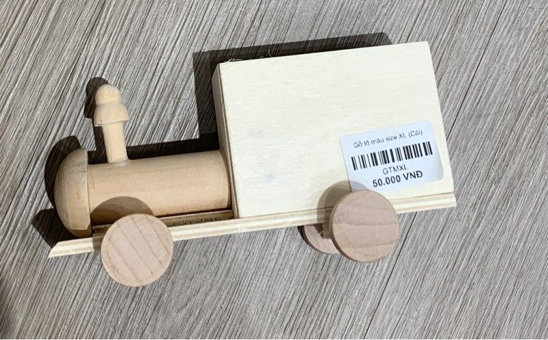  Gỗ tô màu size XL 