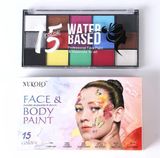  Body paint nước 15M kèm cọ và khuôn 