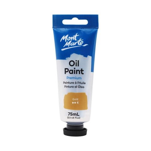 MM Oil Paint 75ml - Gold