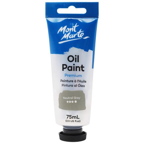 MM Oil Paint 75ml - Neutral Grey