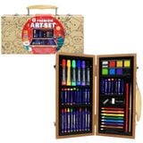  BỘ MÀU VẼ - HỘP GỖ M55 NOEL-Colormate 