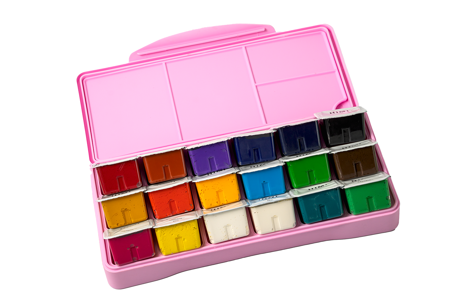  HIMI 18 Colors 30ml Gouache Paint Set Pink Packaging 