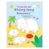  Tô màu bóc dán - Khủng long - Dinosaurs_ST_USB 