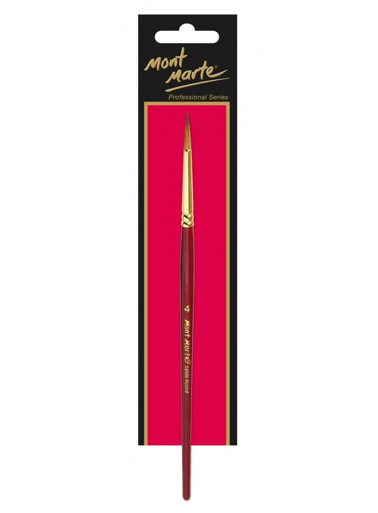  Cọ Đầu Tròn (Sable Round) Số 4 