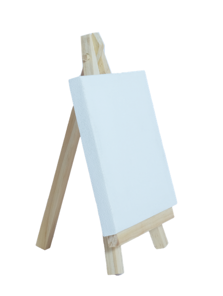  Giá vẽ mini + khung tranh canvas mini (10x10)-Colormate 