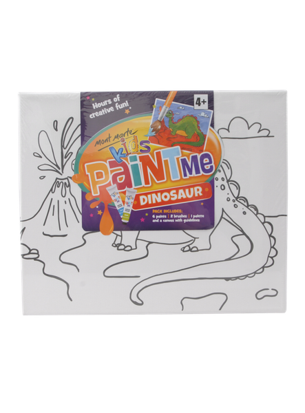  Khung Canvas Có Hình Và 6 Tuýp Màu Vẽ Cho Bé 