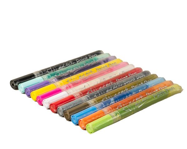  MM Acrylic Paint Pens Fine Tip 12pcm 