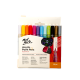  MM Acrylic Paint Pens Broad Tip 12pc 