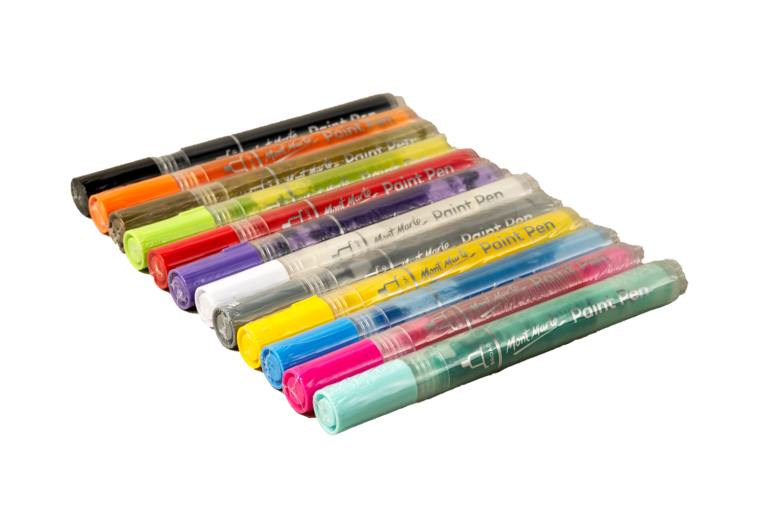  MM Acrylic Paint Pens Broad Tip 12pc 