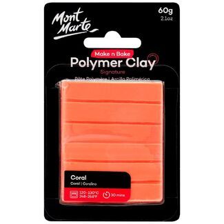  Đất Sét Polymer MM Make n Bake 60g - Coral 