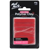  Đất Sét Polymer MM Make n Bake 60g - Crimson 