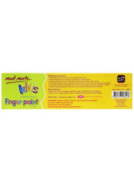  Màu Vẽ Tay Cho Bé Finger Paint 