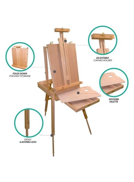  Giá Vẽ Tranh Chuyên Nghiệp Có Hộp 