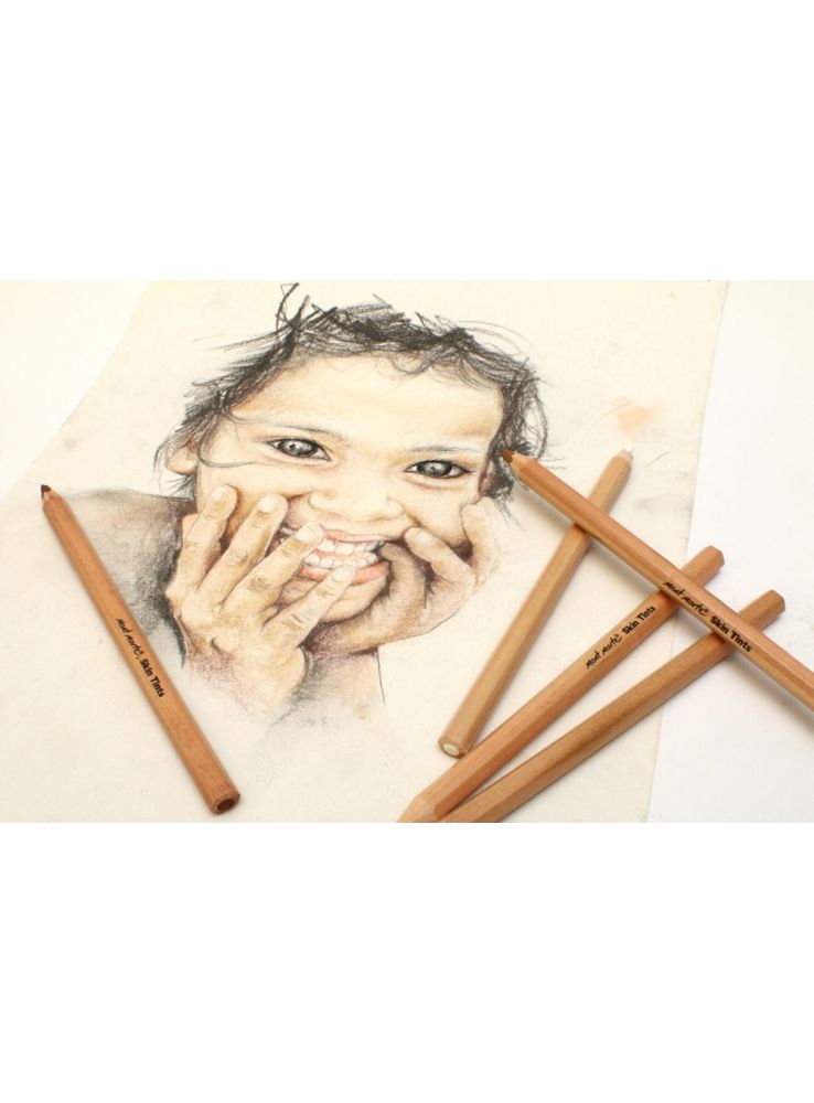  Bộ 12 Cây Skin Tints Pastel Pencils 