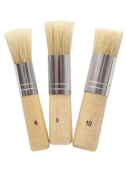  Bộ 3 cây cọ Stencil số 6 ,8,10 