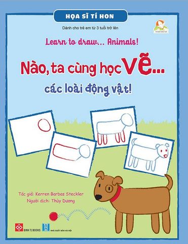 Họa sĩ tí hon - Learn to draw... Animals! - Nào, ta cùng học vẽ… các loài động vật! -59N_Pet