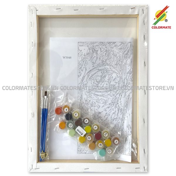  Tranh Tô Màu Số Hóa PEACEFUL A3-Colormate 