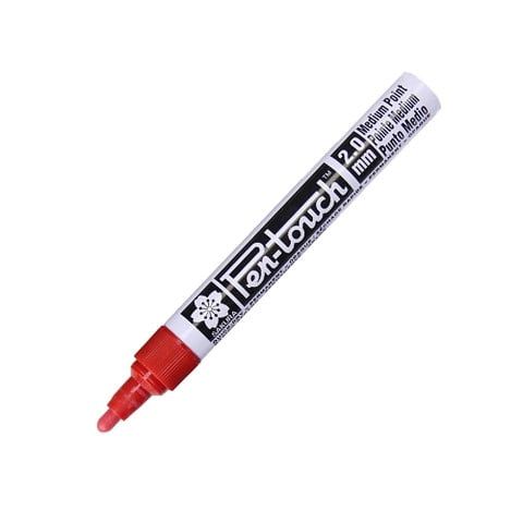 Bút lông Pen-touch nét vừa 2.0mm, màu Đỏ