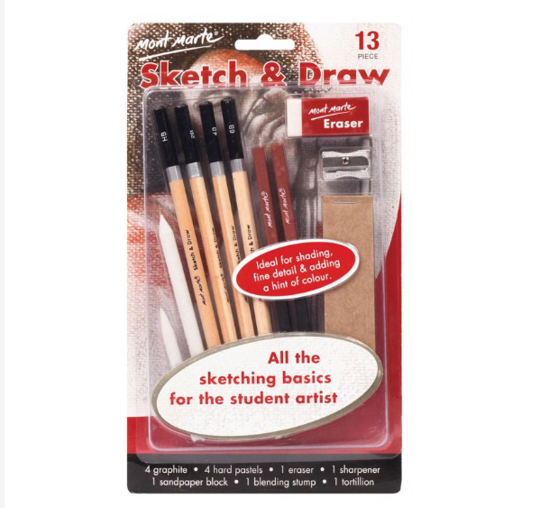  Bộ Chì Phác Thảo Sketch & Draw 