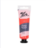  MM Fluoro Acrylic Paint 50ml - Red 