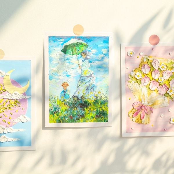  Set Tranh Sơn Dầu Nổi 