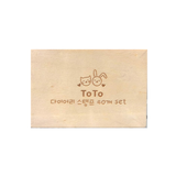  Con dấu gỗ dạng set 40 miếng 