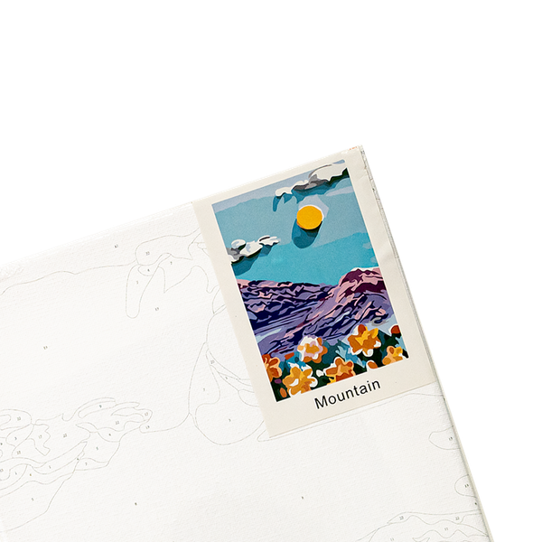  Tranh Tô Màu Số Hoá MOUNTAIN A4-Colormate 