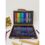  Bộ màu vẽ hộp gỗ cao cấp MS-67W -Colormate 