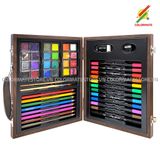  Bộ Màu Vẽ Hộp Gỗ Cao Cấp 52 Chi Tiết-Colormate 