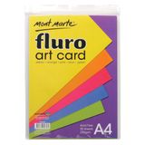  Giấy Màu Thủ Công Fluro Art Card A4 