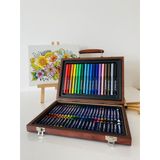  Bộ màu vẽ hộp gỗ cao cấp MS-67W -Colormate 