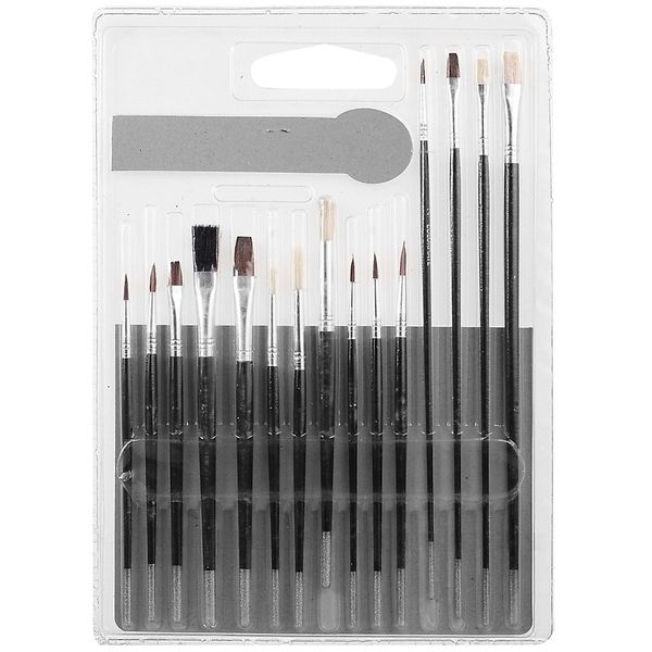  Bộ 15 Cây Cọ Vẽ CM-15BRS-Colormate 