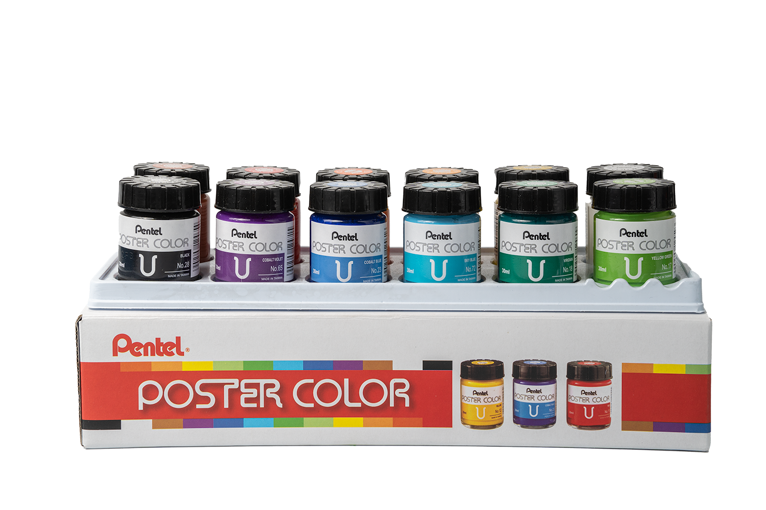  Màu Poster Pentel 