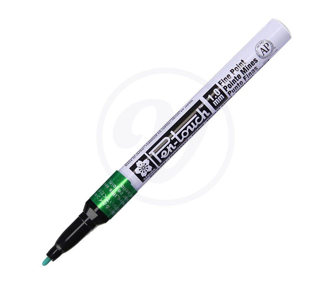  Bút lông Pen-touch nét mảnh, màu Xanh lá 